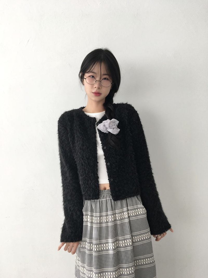 Bosong Fur Cardigan
