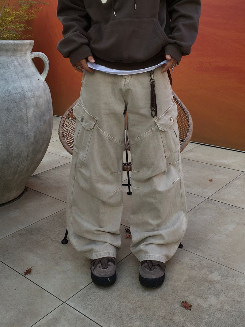 SSROOM(エスエスルーム)の「Wanted Dyeing Cargo Pants 3C(Pants)」