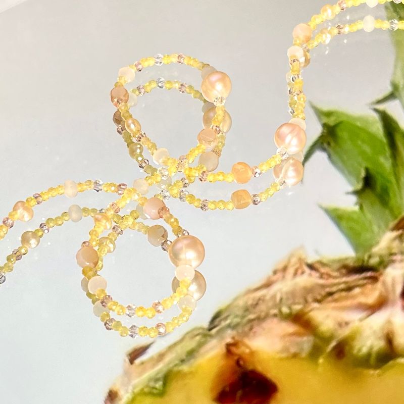 Kichikichiyaya(キチキチヤヤ)の「Kichikichiyaya Pineapple Necklace(Accessories)」