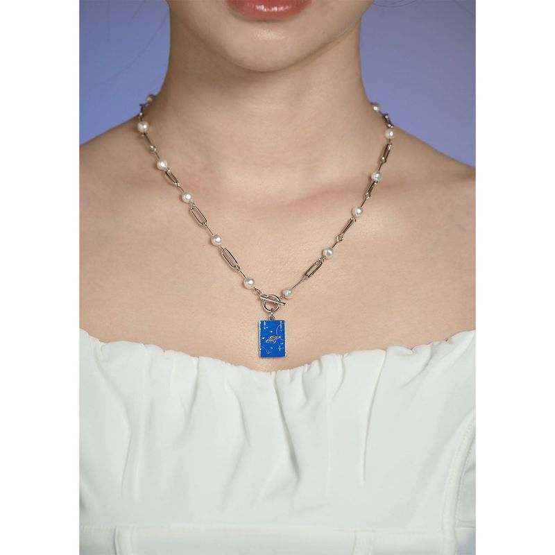 Space City Pearl Necklace