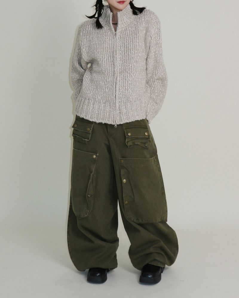 Boehm Boksarthy high neck two-way cardigan (outer)