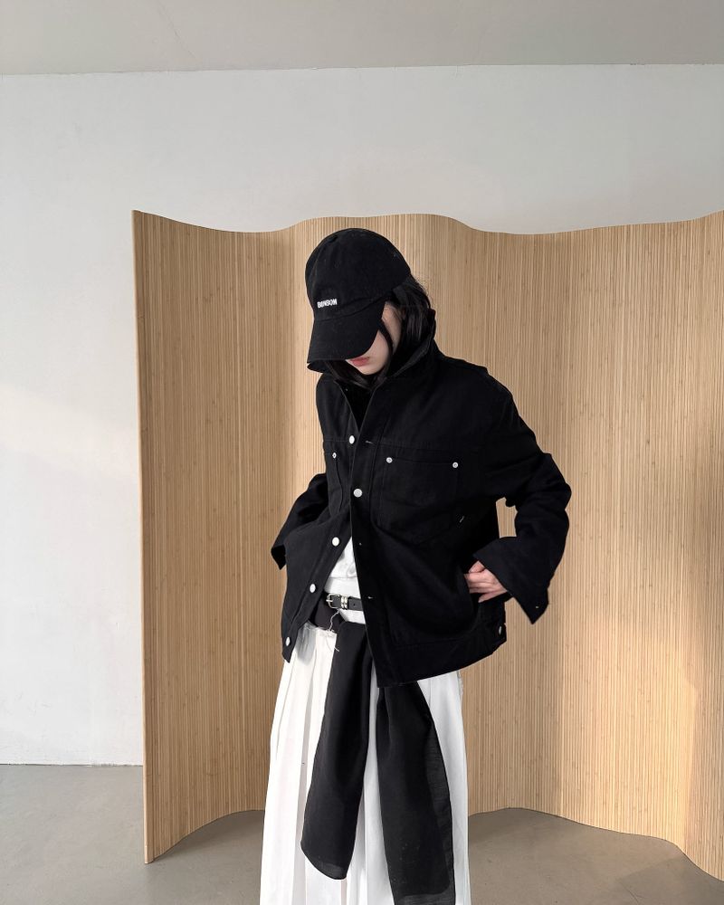 Rivet dyed jacket (Unisex)