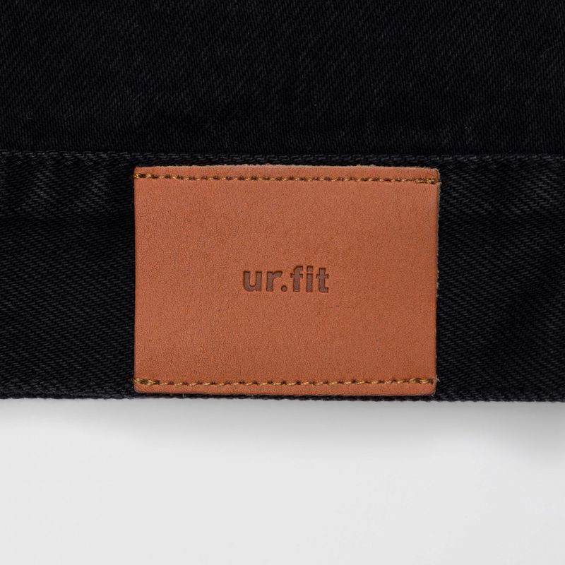 LOOSE FIT BLACK DENIM VEST code 21012