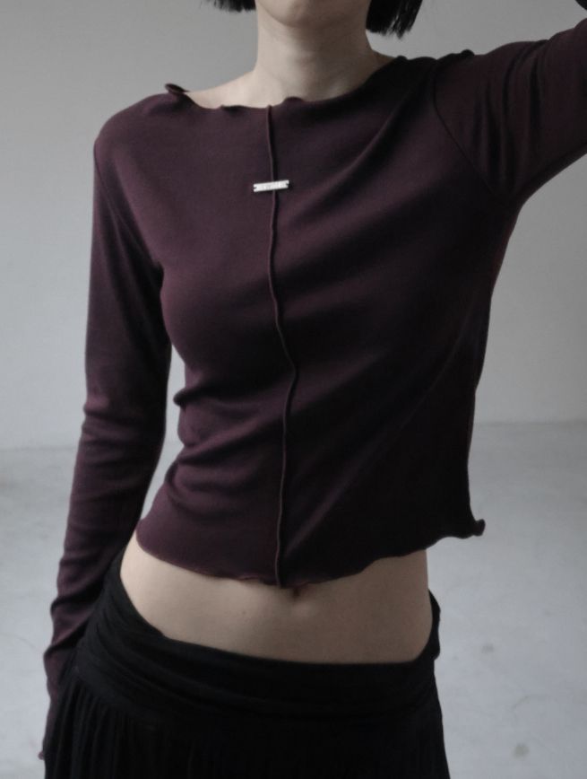 Arn Label Boat Neck Tee