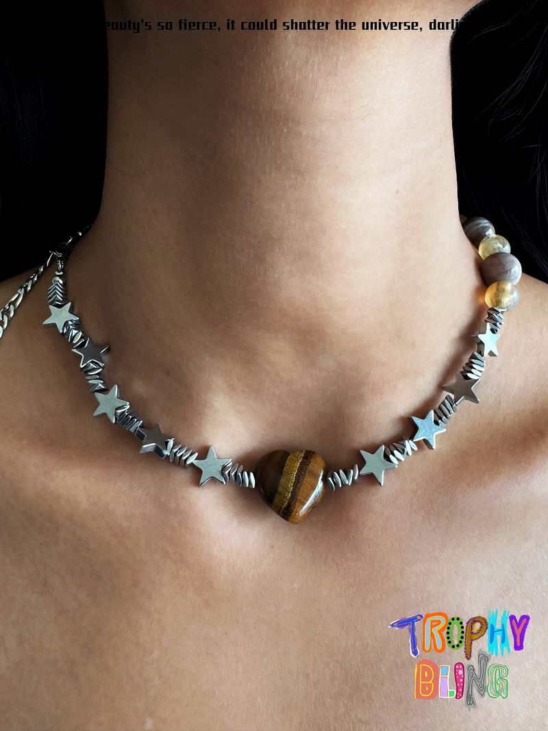 TROPHY BLING（トロフィー・ブリング）の「ハーフスターネックレス（アクセサリー）」
