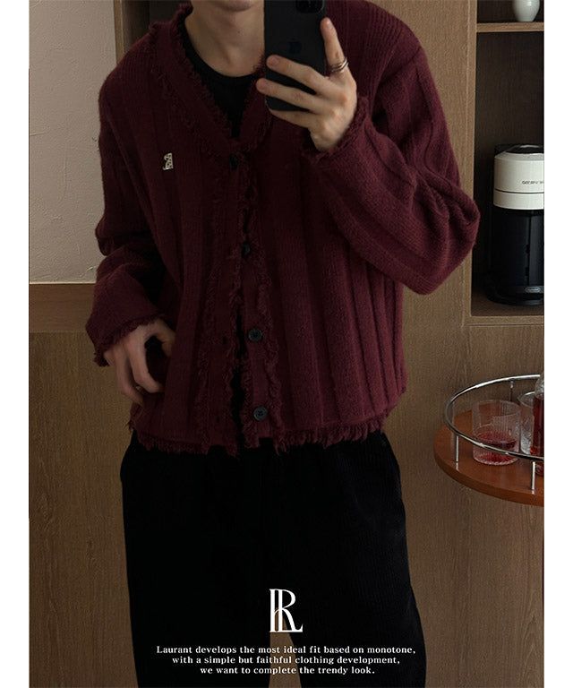 [MADE] Tessel cutting golgi cardigan(2color)