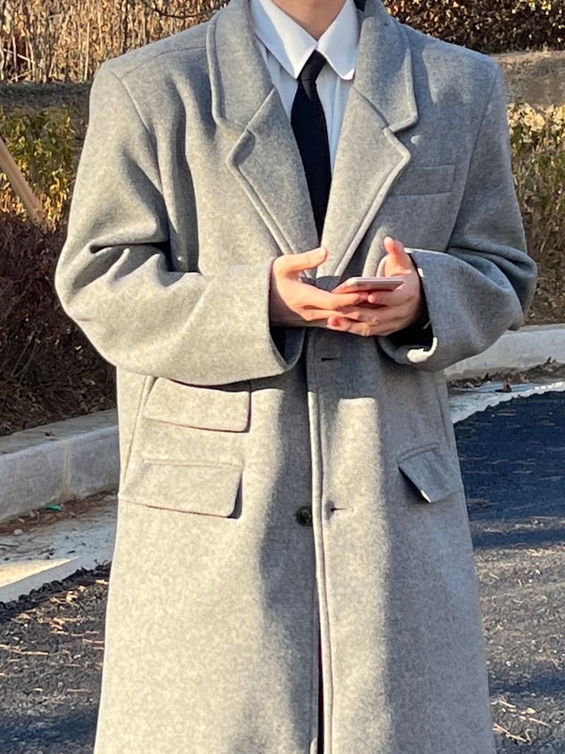 Dos pocket Balmacan super single coat