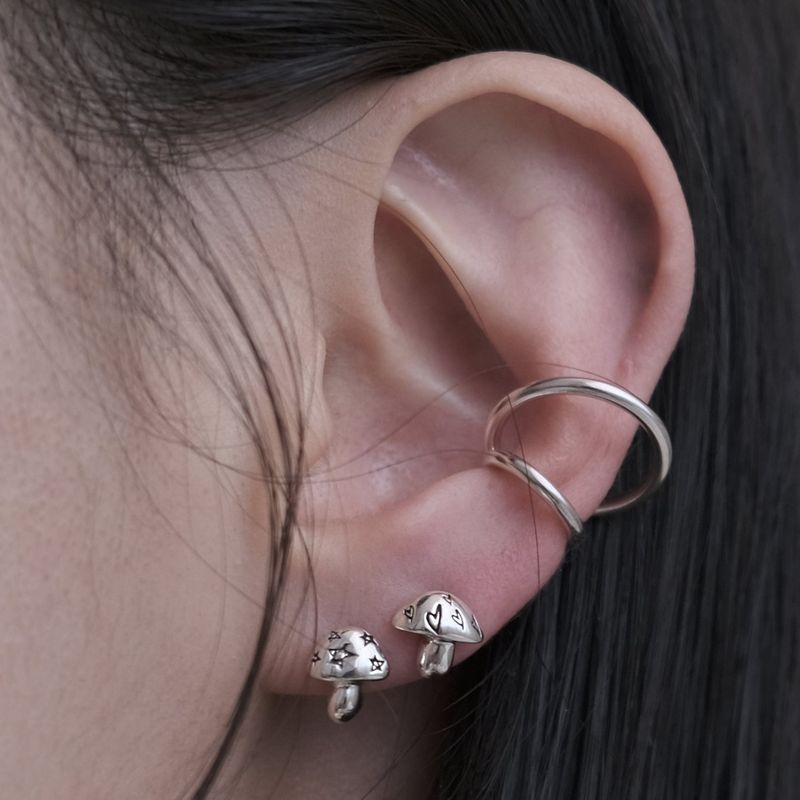 Star mushroom piercing