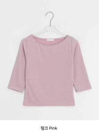 Chiri Boatneck Three Quarter Tee