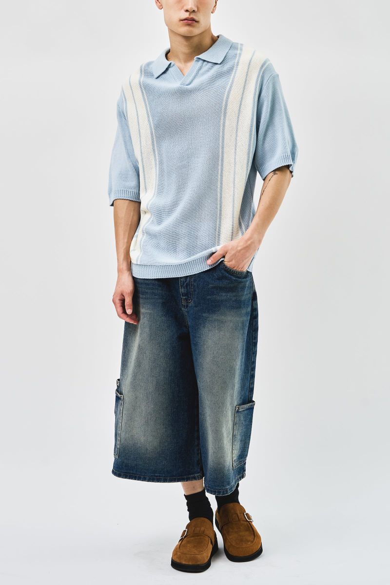 Luna Bermuda Denim (2color)