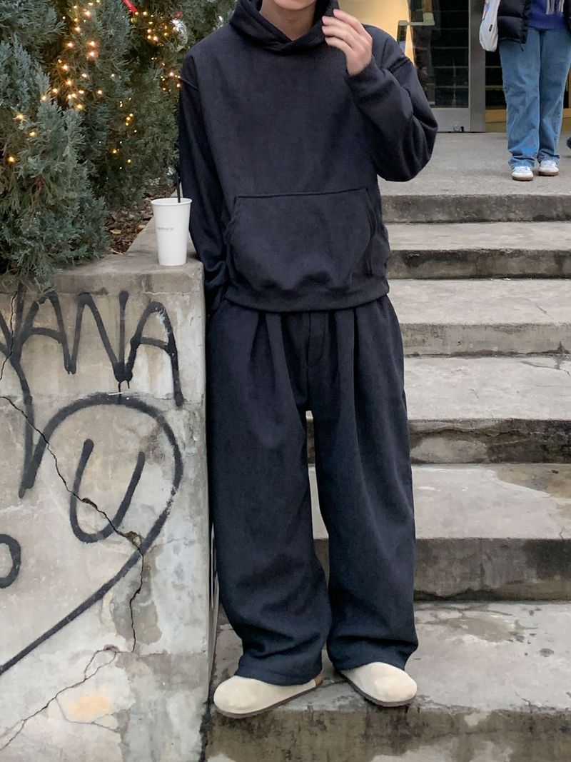 Arts corduroy brushed pants