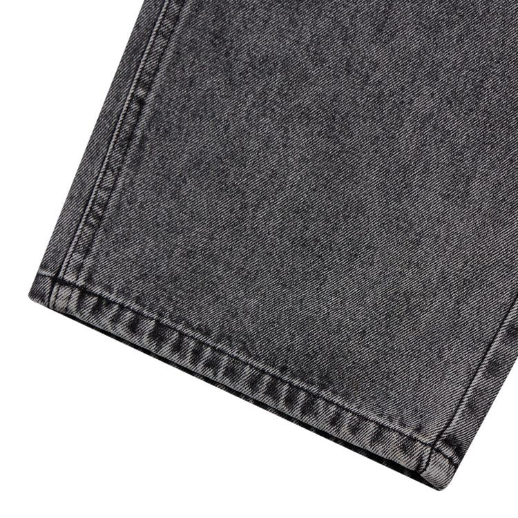 CARPENTER LOOSEFIT DENIM PANTS STONE BLACK