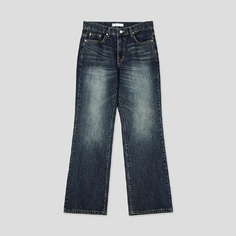 Nikki Washed Flare Denim Pants