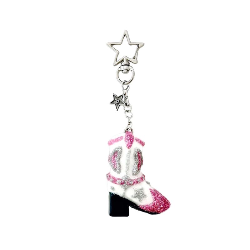 PINKCOWBAKERY（ピンクカウベーカリー）の「【MADE】 リボンブーツ (キーリング)（アクセサリー）」