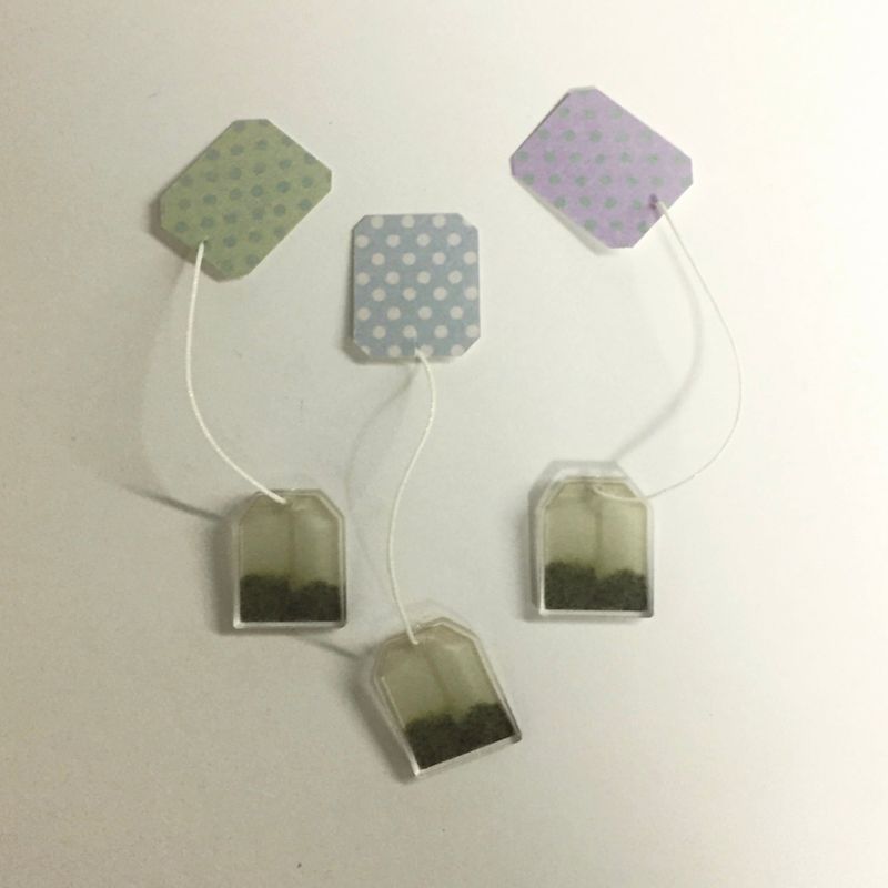 songle-songle(ソングル-ソングル)の「【MADE】グリーンティーブックマーク(雑貨/ステーショナリー)」