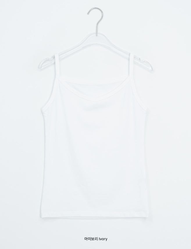 Diena Basic V-Neck Modal Strap Sleeveless