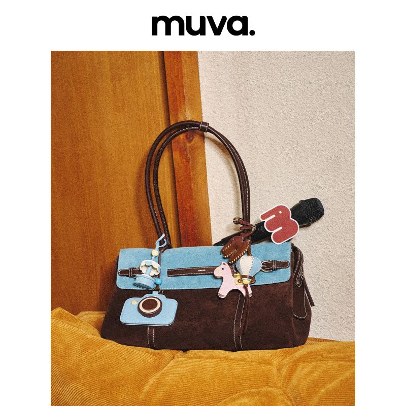 muva.（ムーヴァ）の「muva. ガーデン カラーブロック ショルダーバッグ（バッグ）」