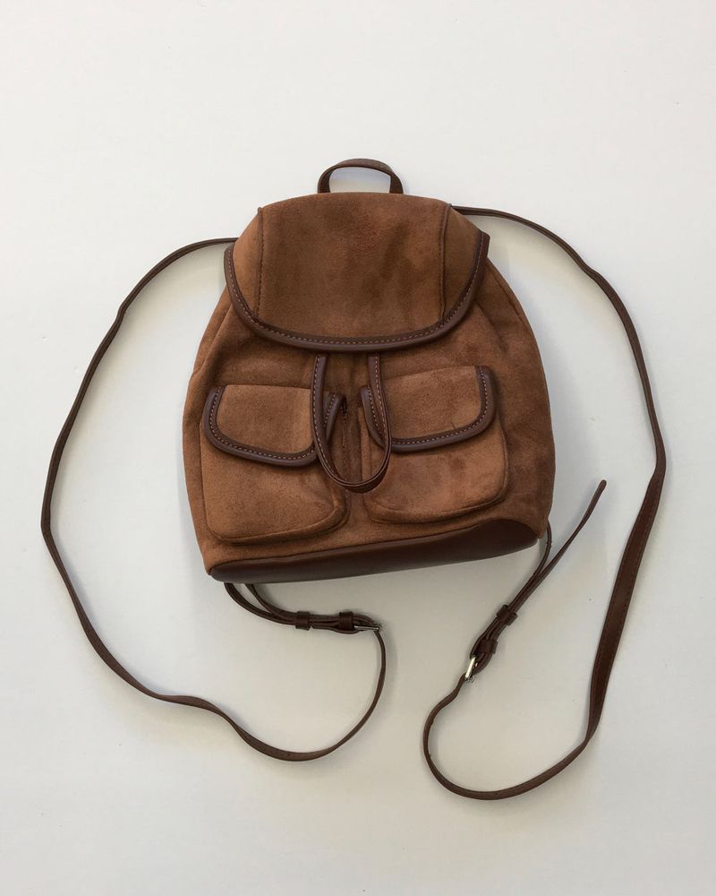 Lily Suede Mini Backpack (5color)