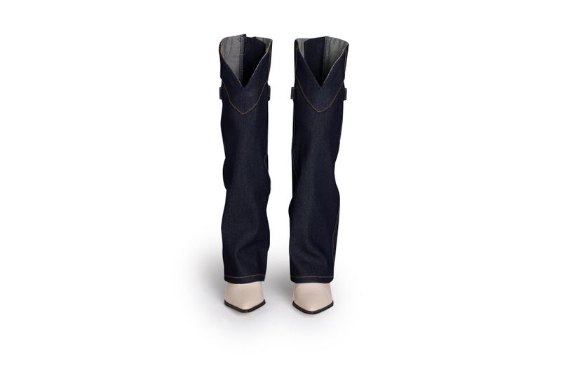 LEKIM（レキム）の「DENIM LEG WARMER (INDIGO)（Fashion Accessories）」
