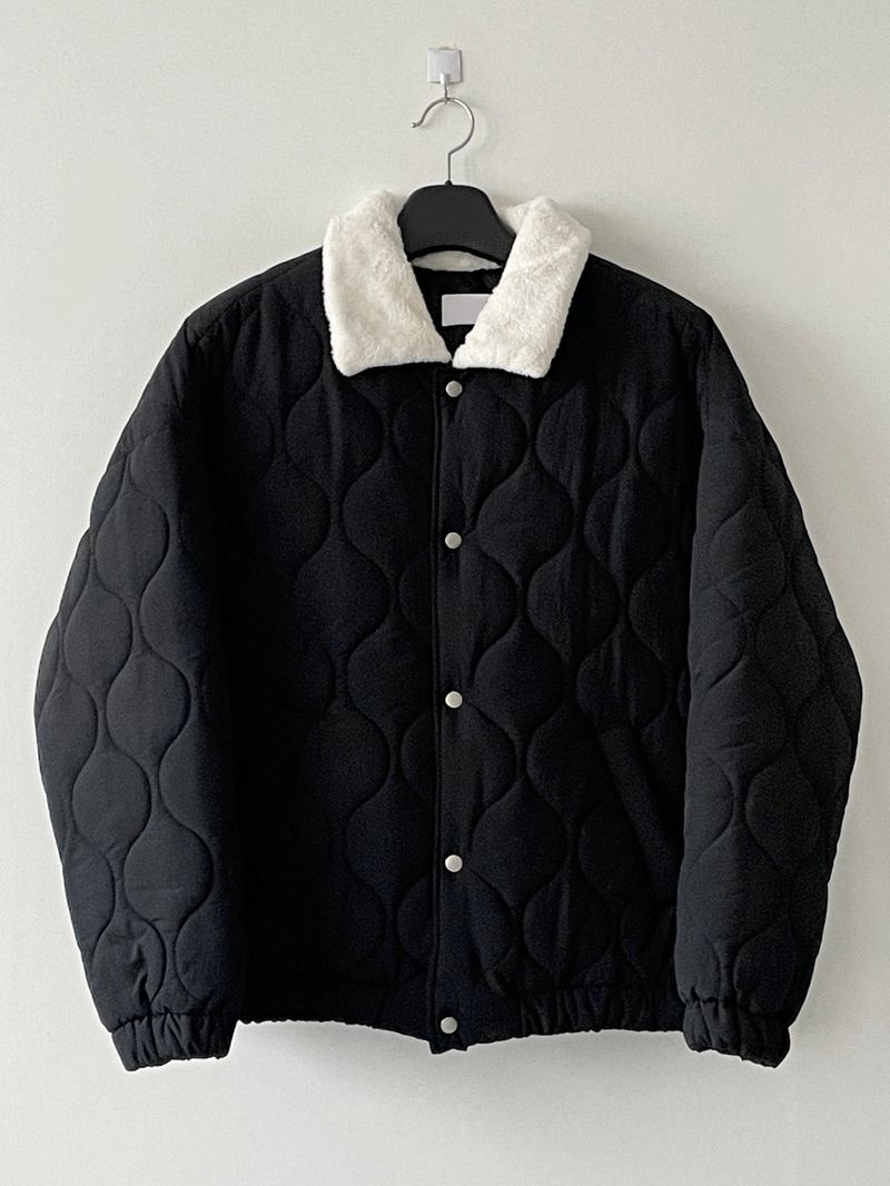 Shearing revers collar jumper
