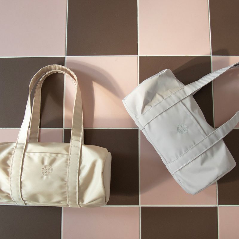 mini duffle bag_ballerina pink