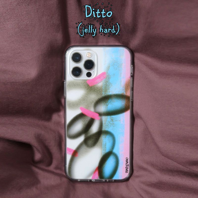 [MADE] Ditto phone case (jelly hard)
