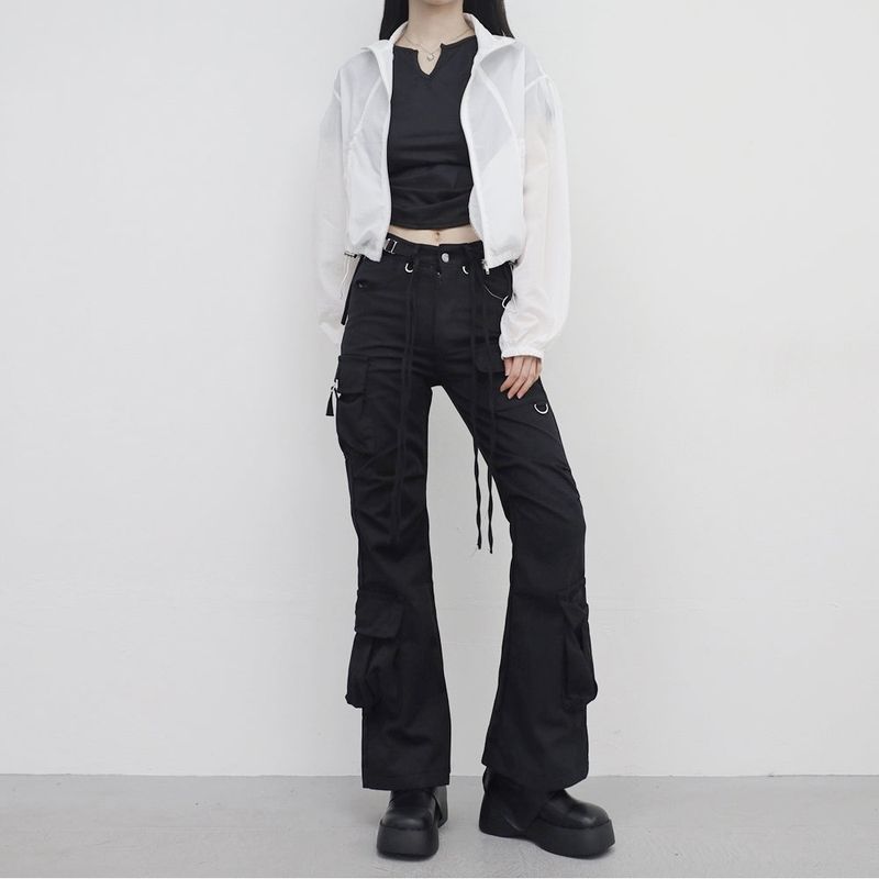 Family Cargo Bootcut Pants