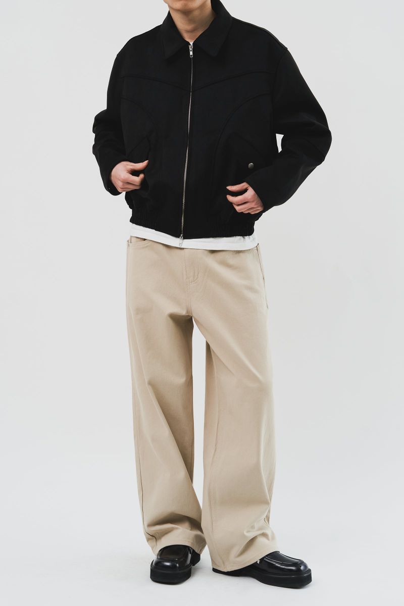 Shape Suede Jacket (4color)