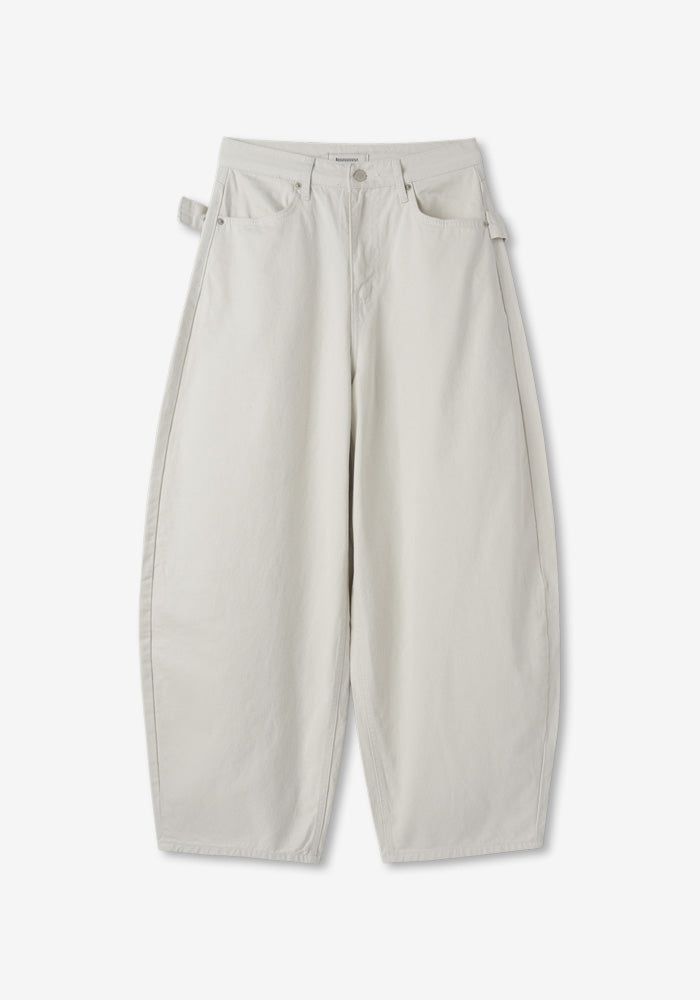 DE Back Point Wide Balloon Pants