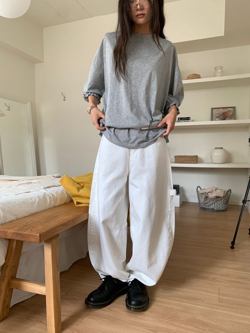 ASHER CURVED CARPENTER PANTS (3C)
