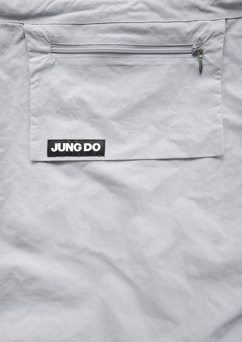 FLUTTER GYM SACK . GRAY
