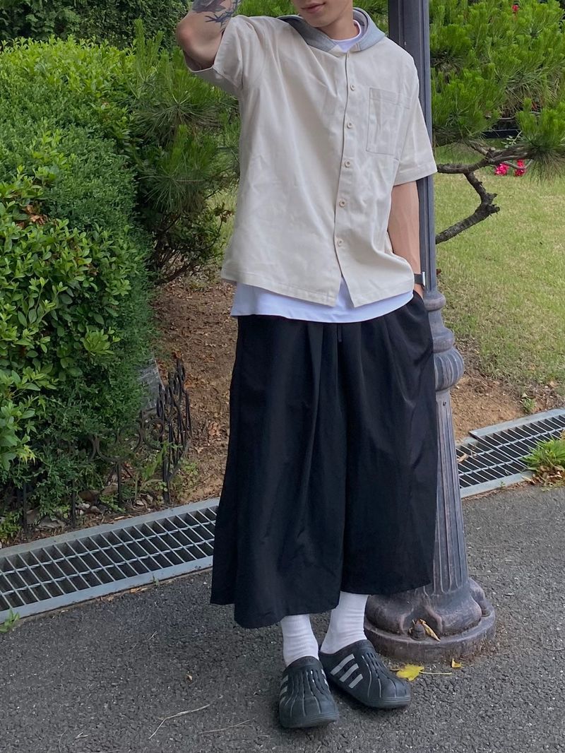 カーペンターナイロンハーフパンツ4C