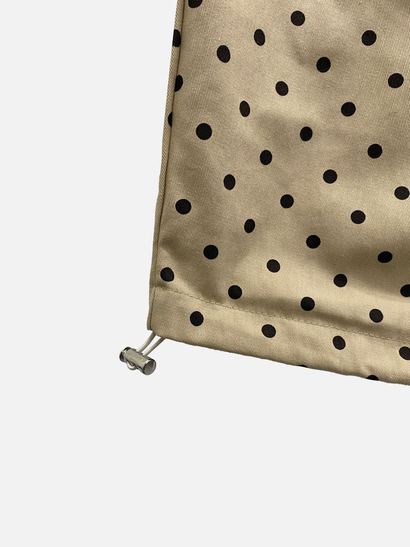 Polka Dot Wide Balloon Pants (2c)