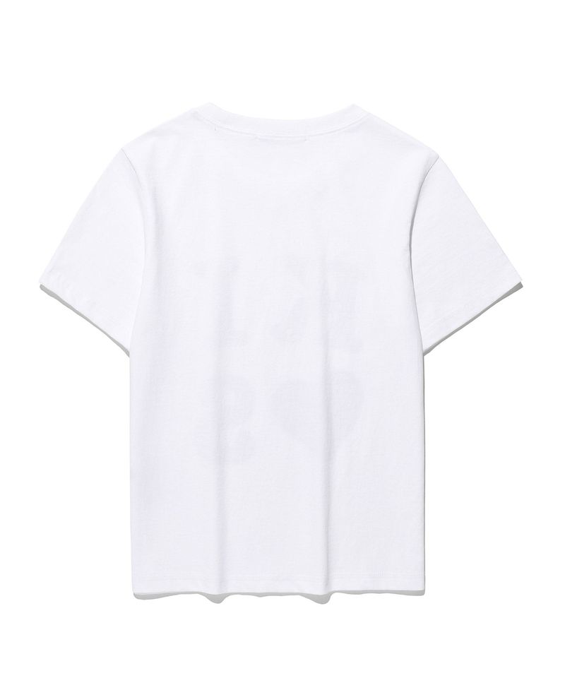 Kiss Mar Dot Logo Tee White (KIB6MFT510B)