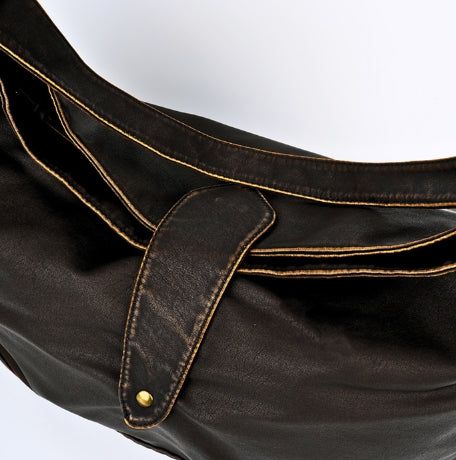 The Line Snap Leather Bag