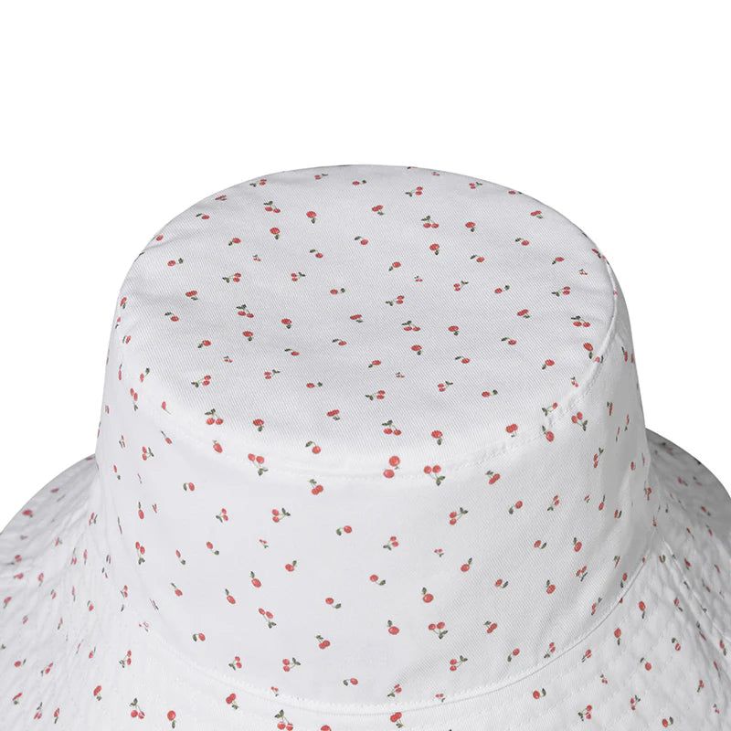 KIRSH PLAIN CHERRY BUCKET HAT