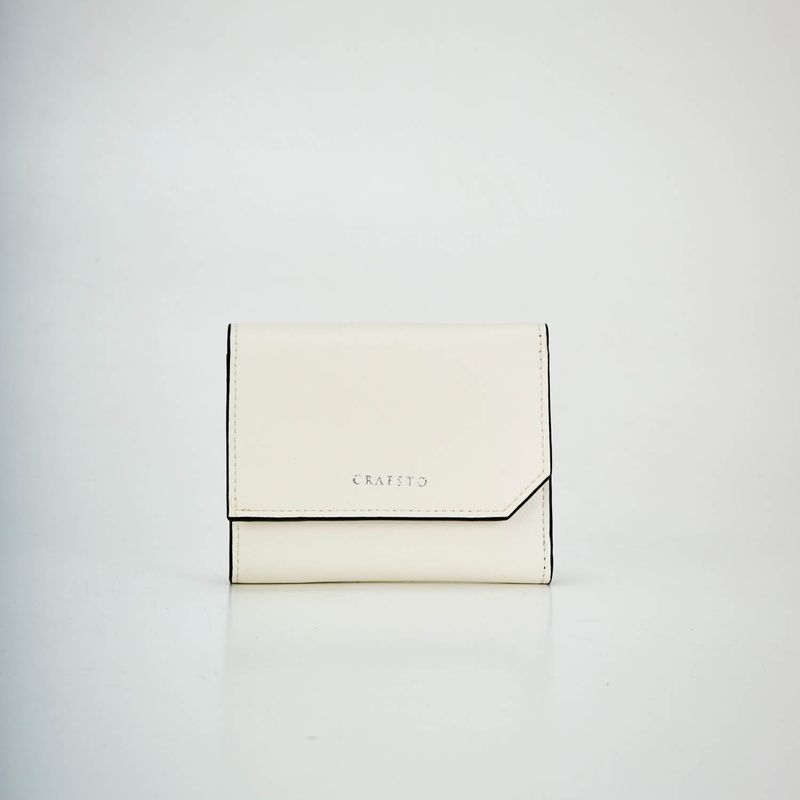 Cactus Leather Graphic Trifold Wallet