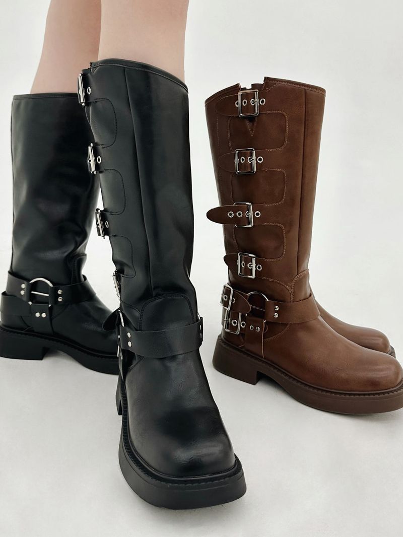 Weston leather-boots