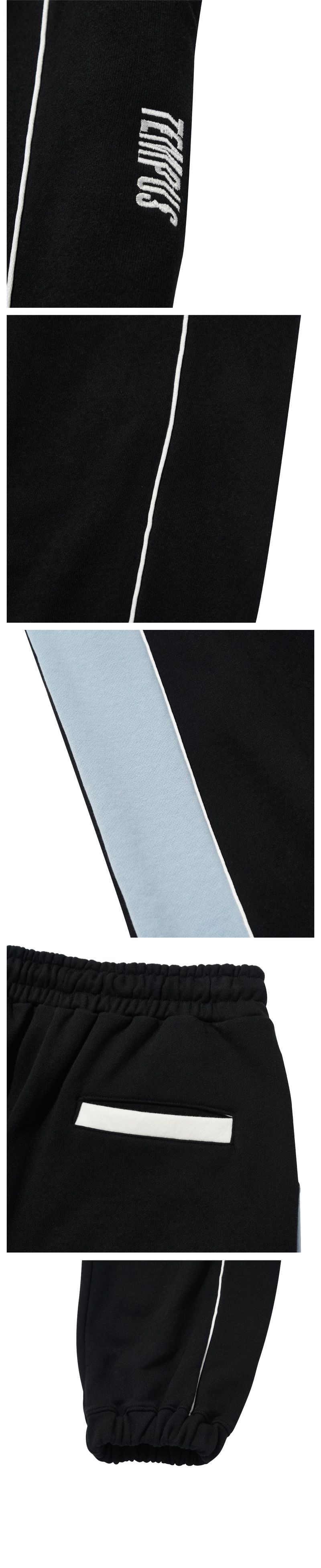 COLORWAY JOGGER SWEATPANTS [BLACK]