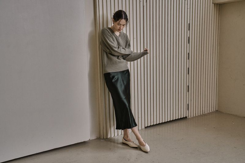 SEYMOUR SKIRT_KHAKI