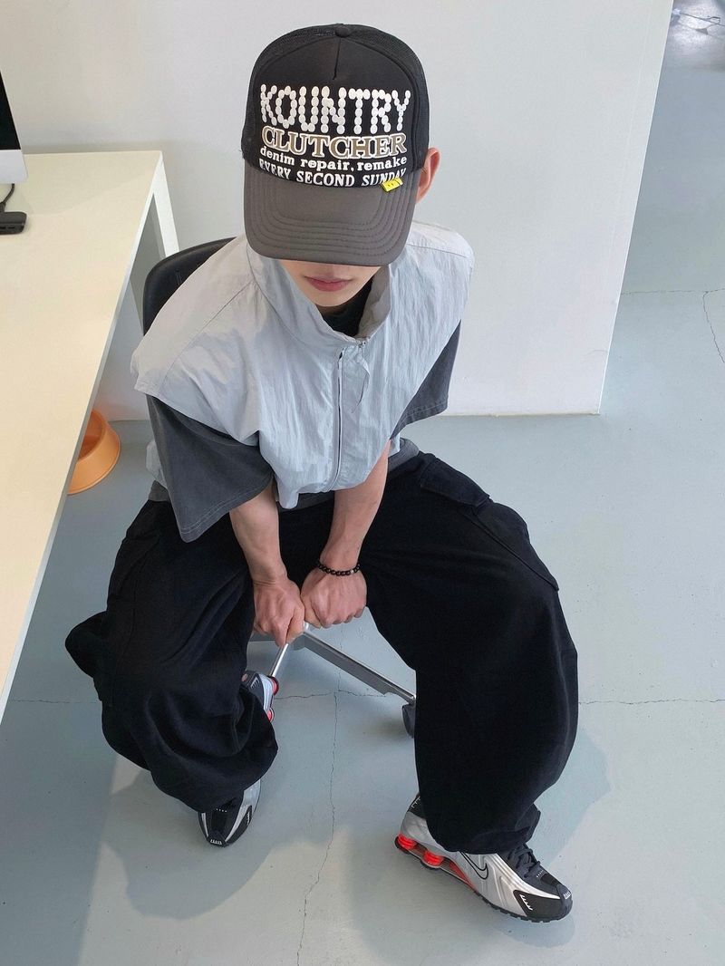 ファービットアンバランスカーゴバルーンパンツ 6C
