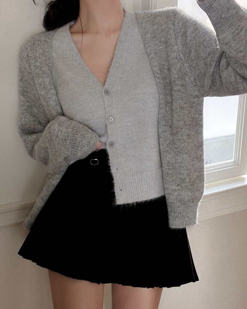 Robello wool knit cardigan