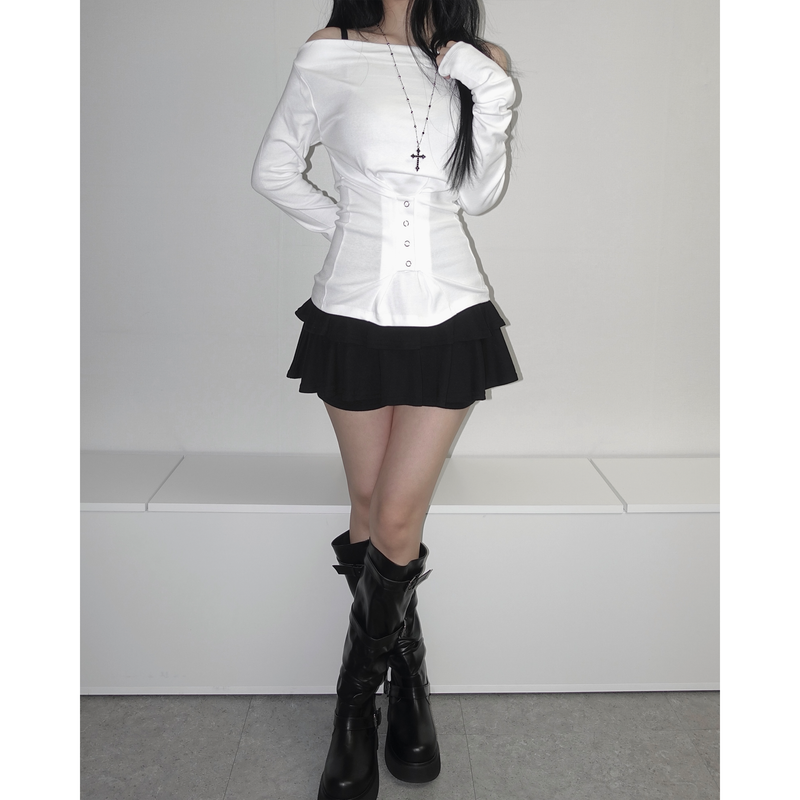 Bold Sole Strap Long Boots