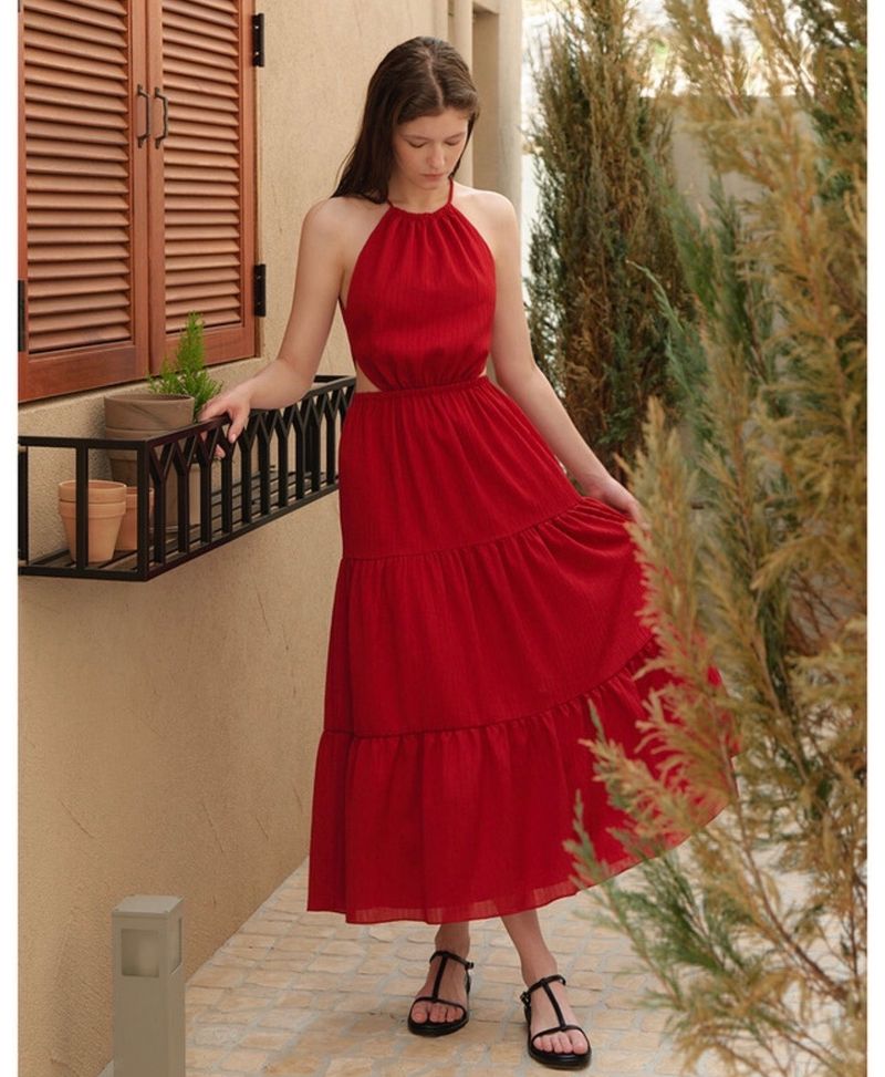 Lisa Dress Red