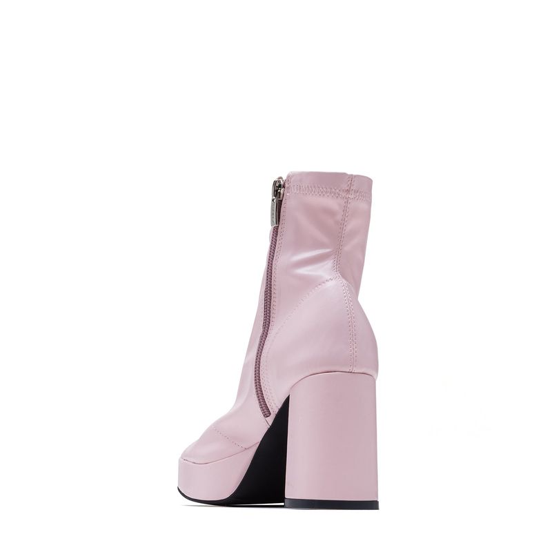Open Toe Block Heel(Pink)