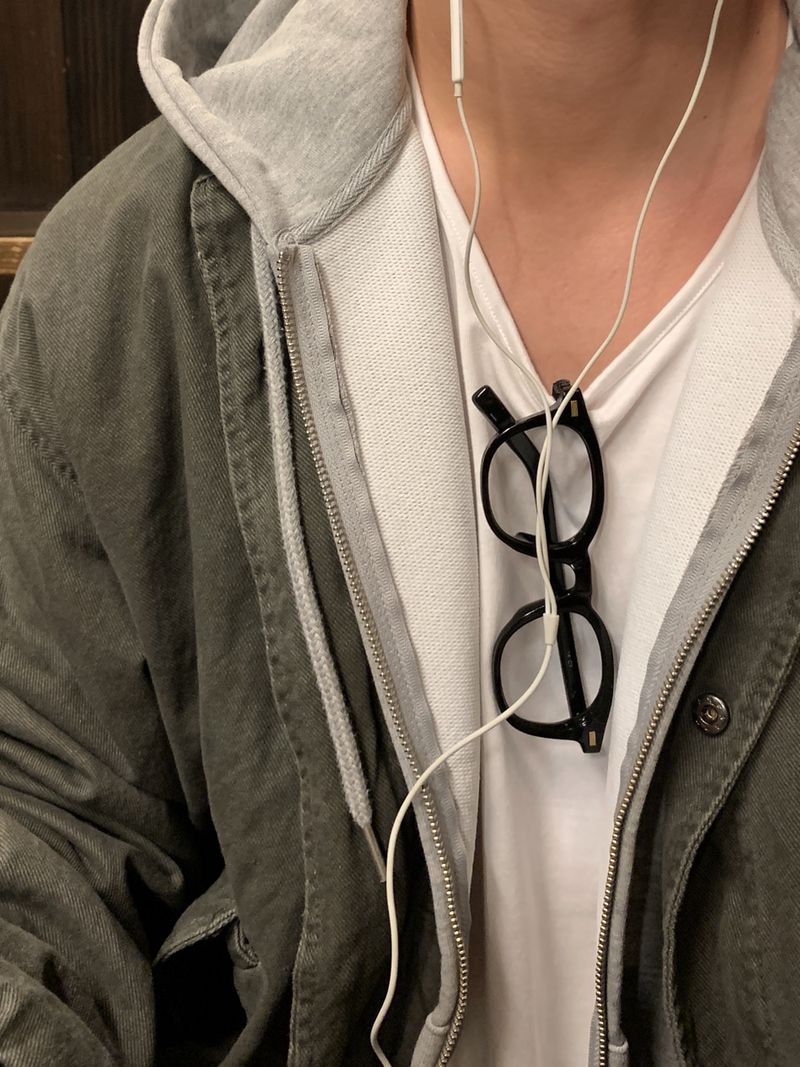 Look Eir Drawstring Cotton Washed Field Jacket