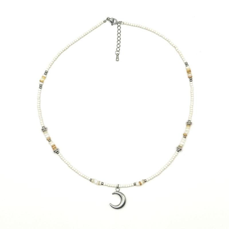 neeka（ニカ）の「[MADE]アイボリーストーンネックレス (S)（アクセサリー）」