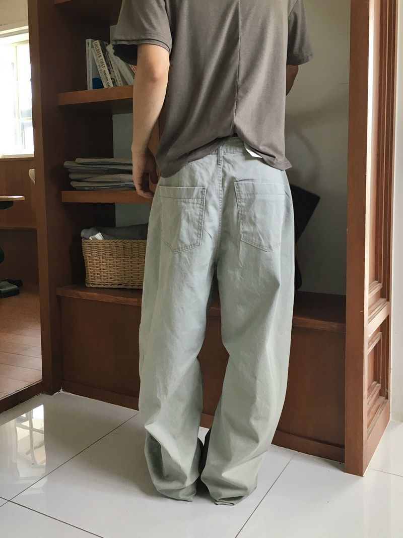Arctic Cation Pintuck Curved Pants 2C