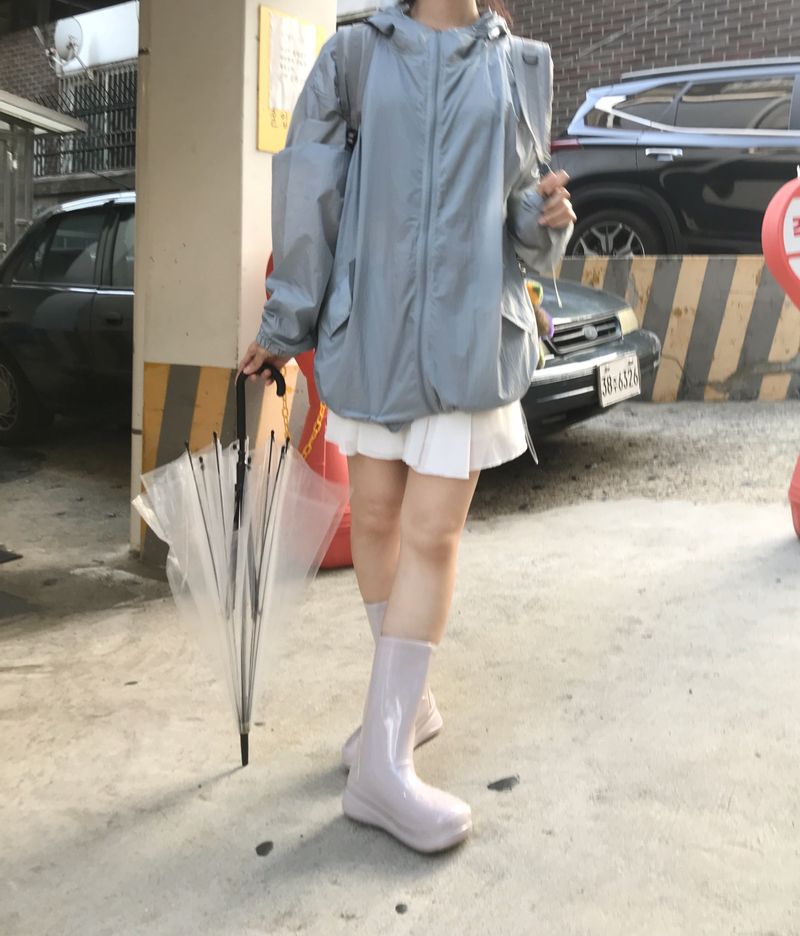 Summer Brick Hood Windbreaker