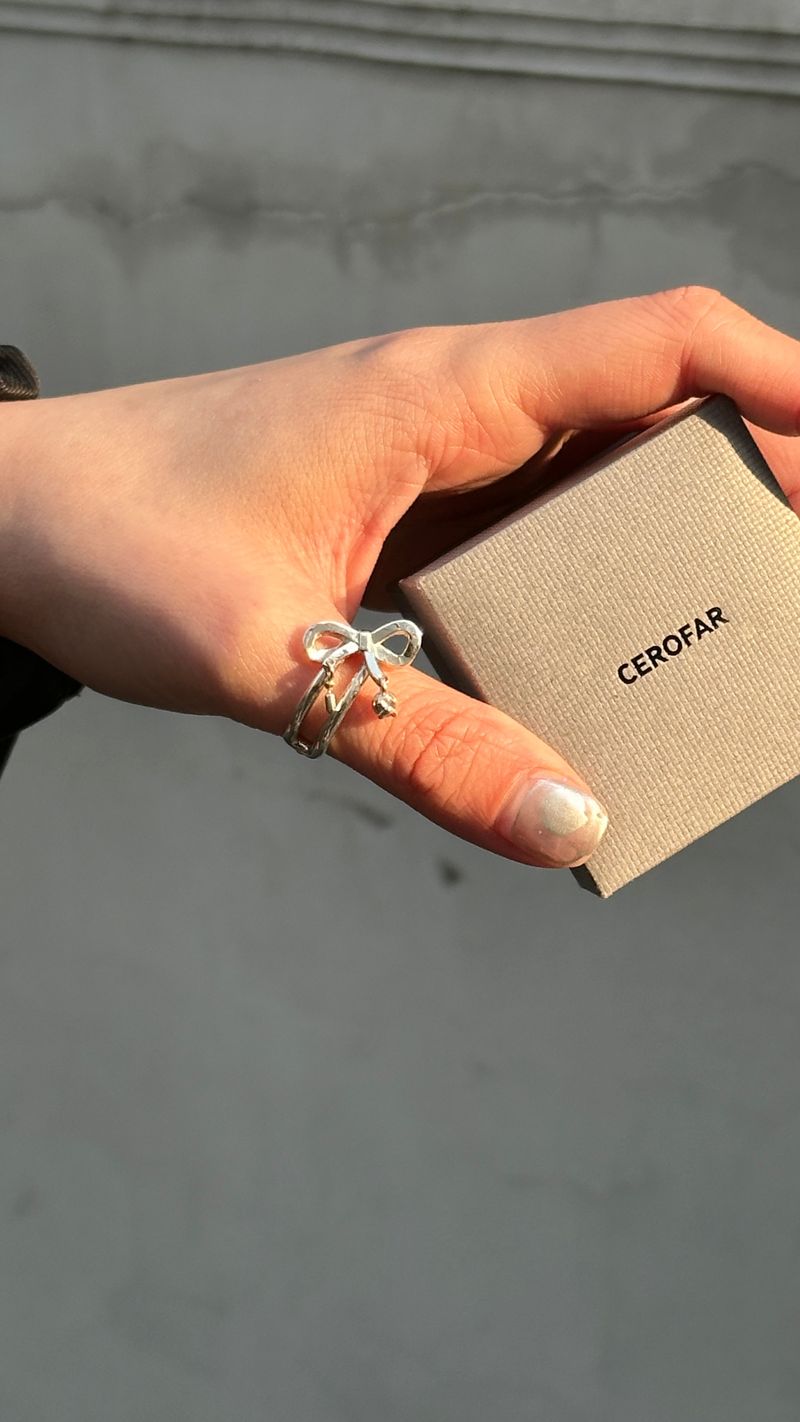 cerofar（セロファー）の「LOOSE RING SILVER（Accessories）」